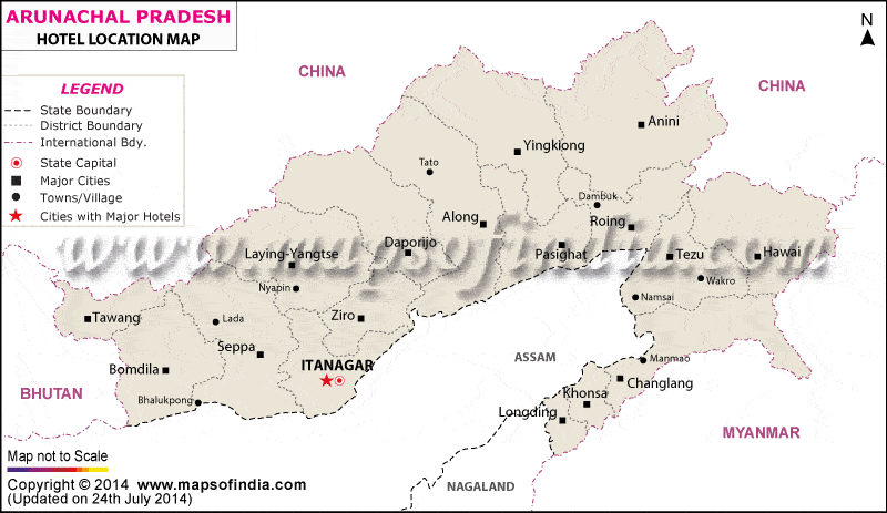 Hotels in Arunachal Pradesh
