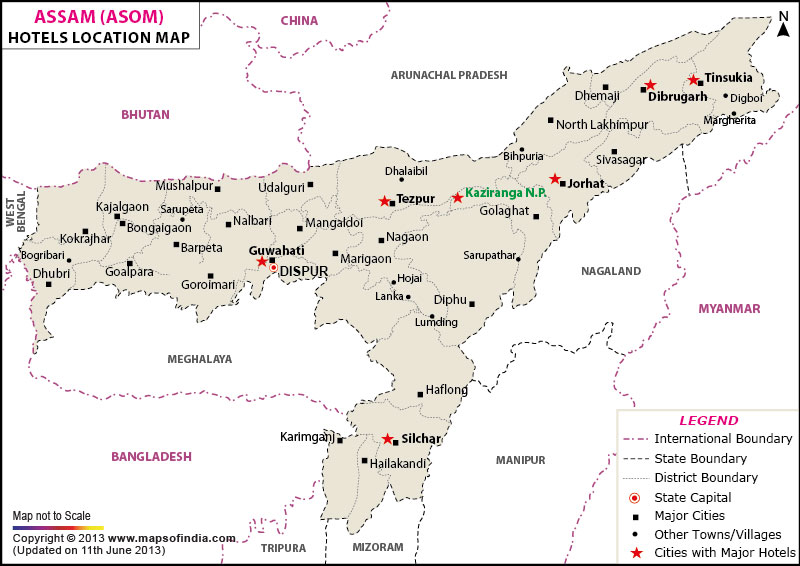 Hotels in Assam