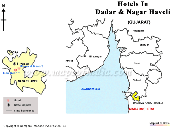 Hotels in Dadra and Nagar Haveli