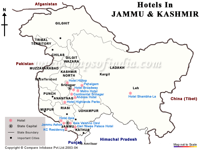Hotels in Jammu and Kashmir